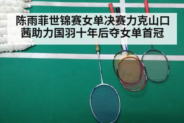 陈雨菲世锦赛女单决赛力克山口茜助力国羽十年后夺女单首冠